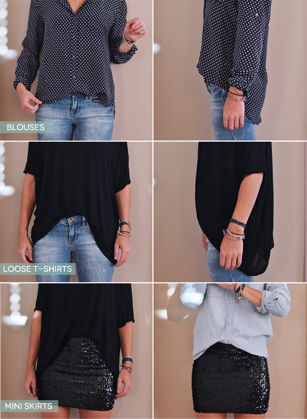 How to Tuck An Oversized Blouse - Fashionably Late Mom