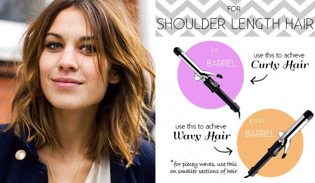 The Right Curling Iron For Your Hair Length