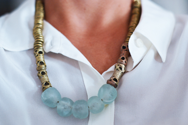 diy statement necklace