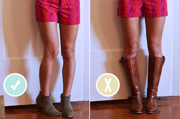 to Wear Ankle Booties vs. Knee-High Boots