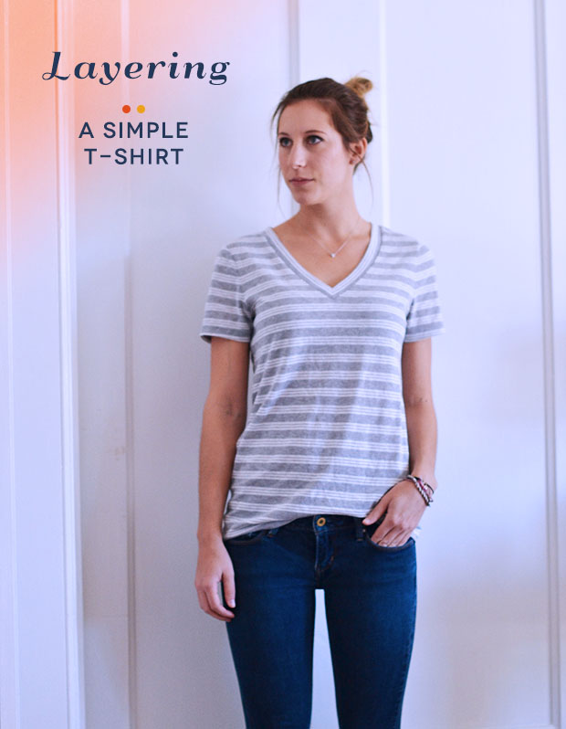 Simple t hot sale shirt outfit