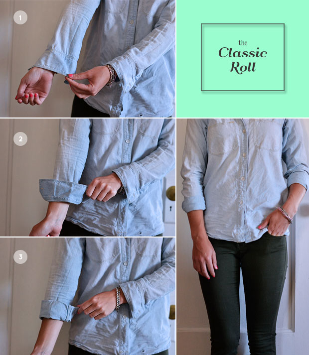 How to Roll up Dress Shirt Sleeves [step-by-step instructions]