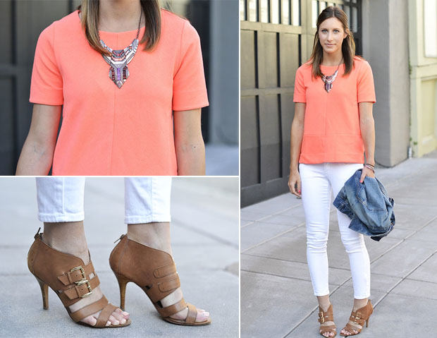 tops to go with white jeans