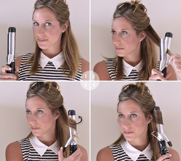 How to curl hair 2025 with a curling tong