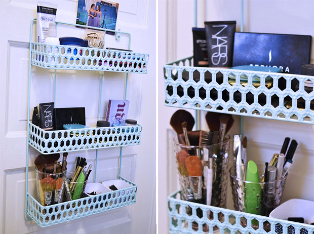 Organizing Hair Products in a Small Space