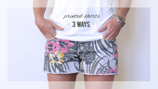 Women's Printed Shorts