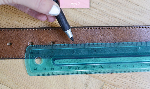 How to Make a High Waist Belt