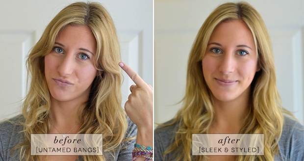 how-to-style-bangs