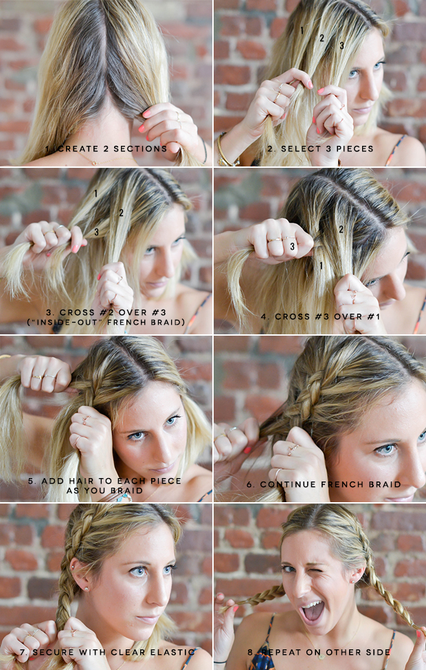 How To Do A French Braid On Short Hair