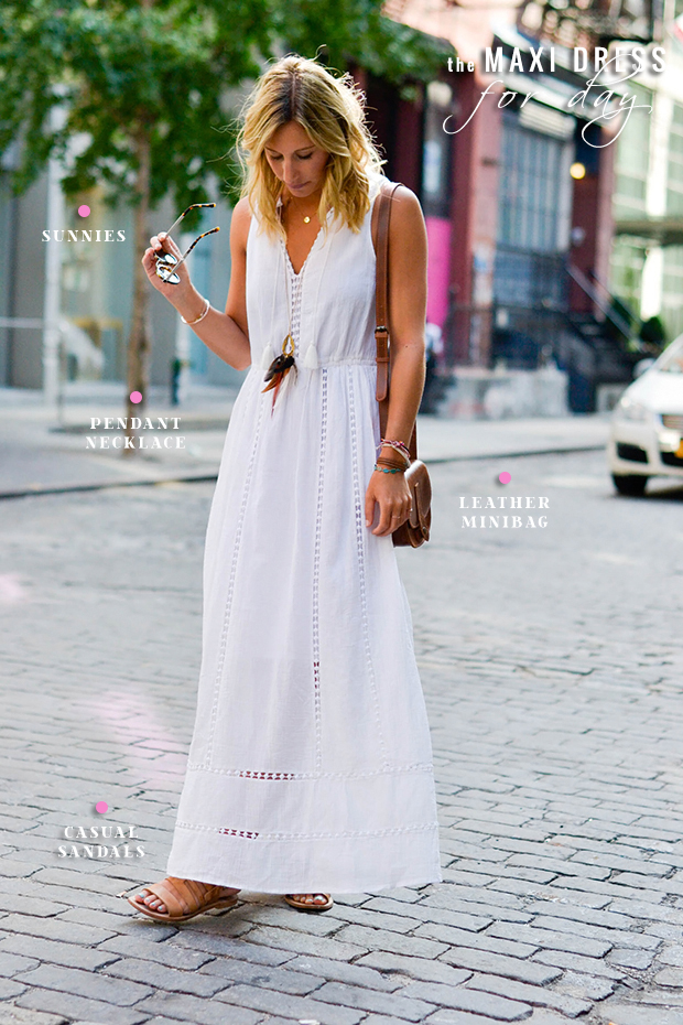 How to Wear the Maxi Dress for Daytime