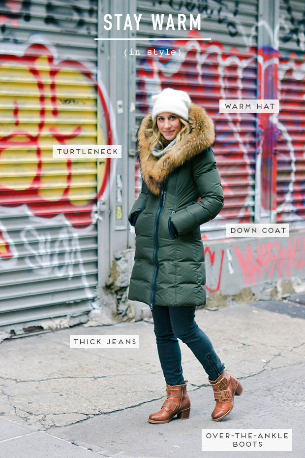 How to Still Rock a Dress in Cold Weather
