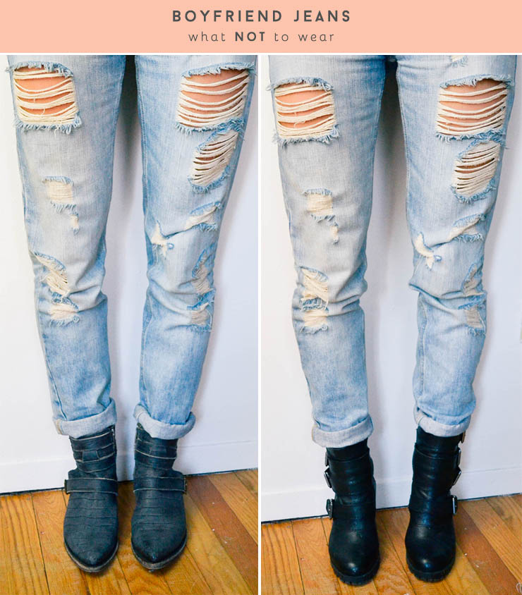 boots to wear with boyfriend jeans