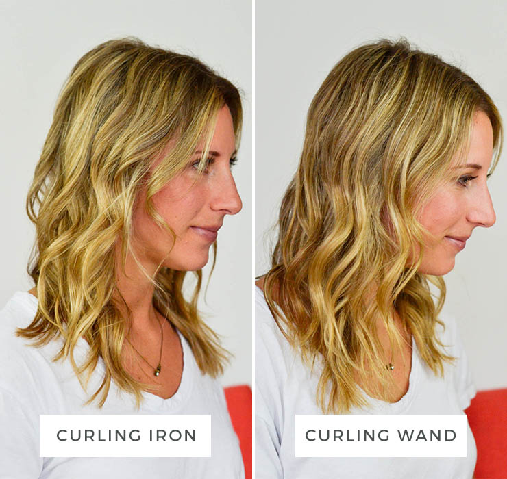 Difference between tapered and straight curling wand sale