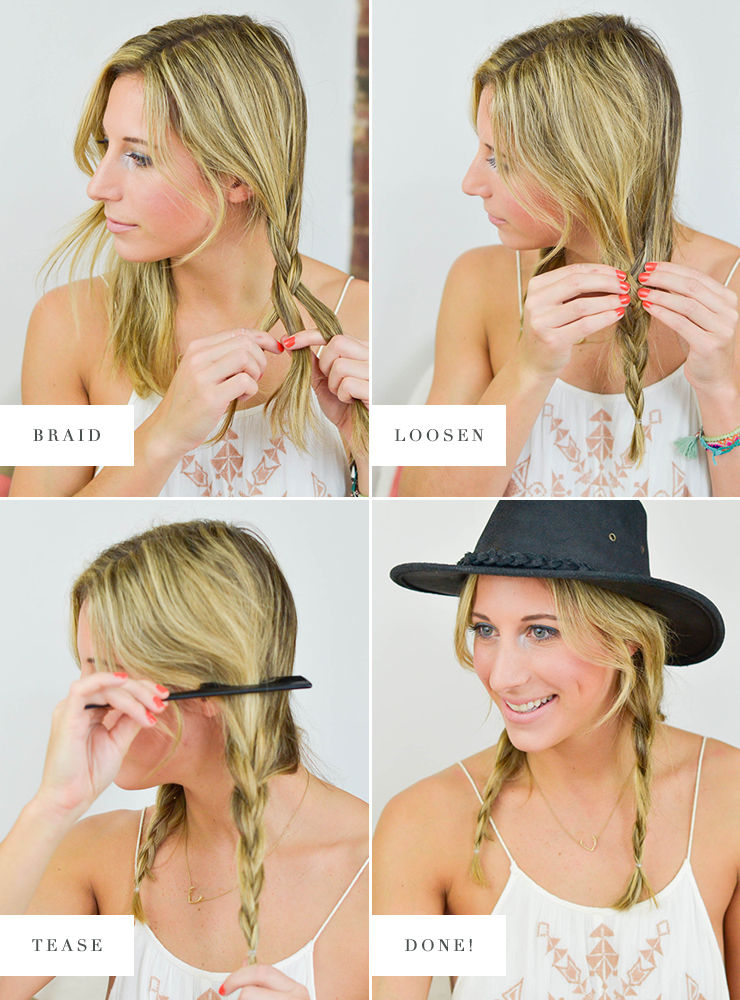 4 Super Easy Festival Hairstyles