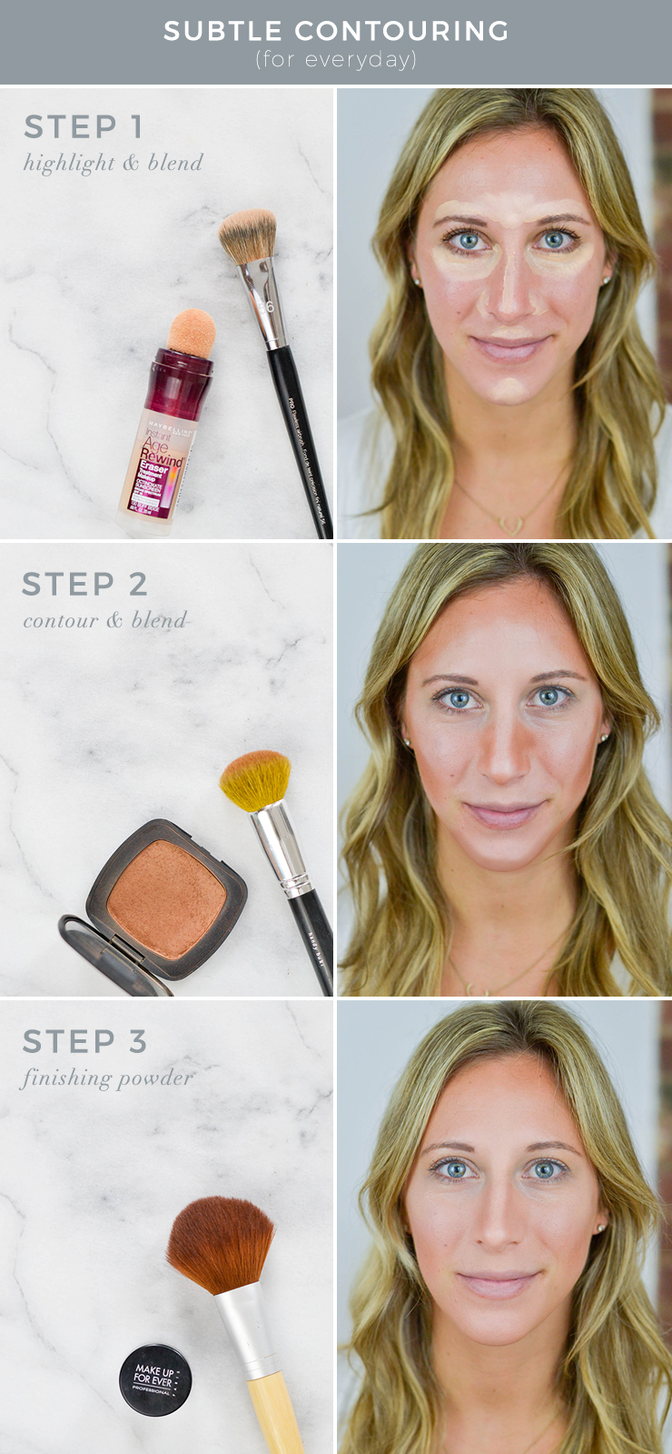 Simple Contouring for Everyday Women