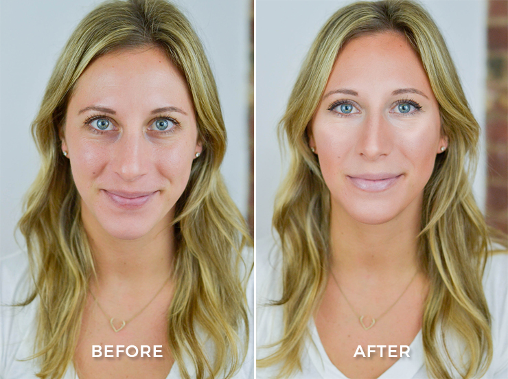 contouring makeup drastic before and after