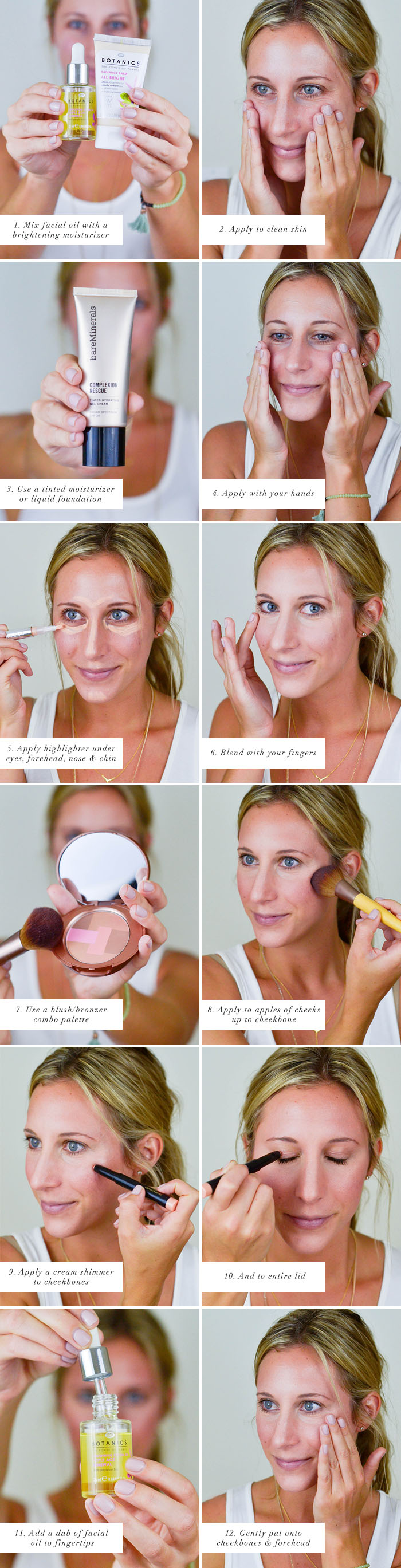 dewy makeup tutorial