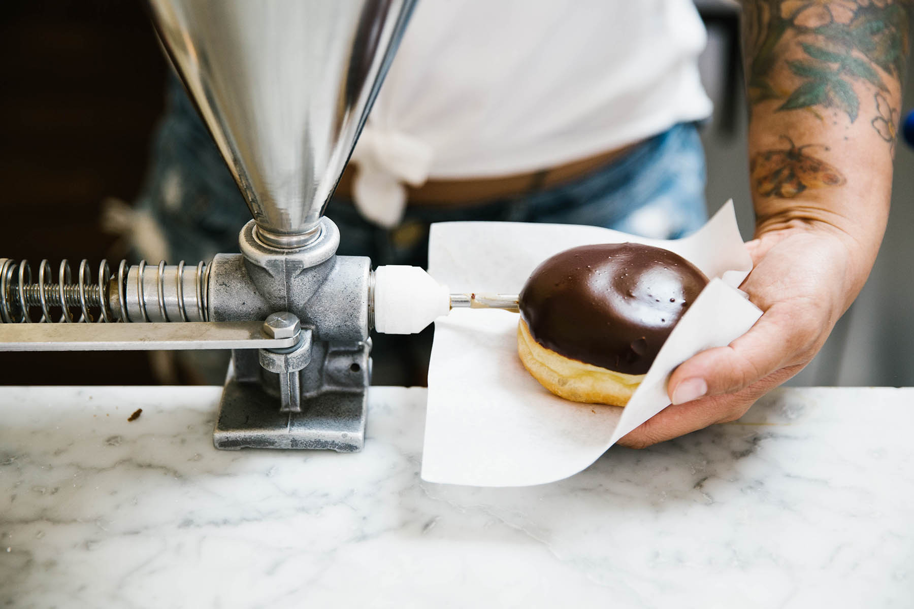 Doughnut Dolly in Temescal Alley, Oakland