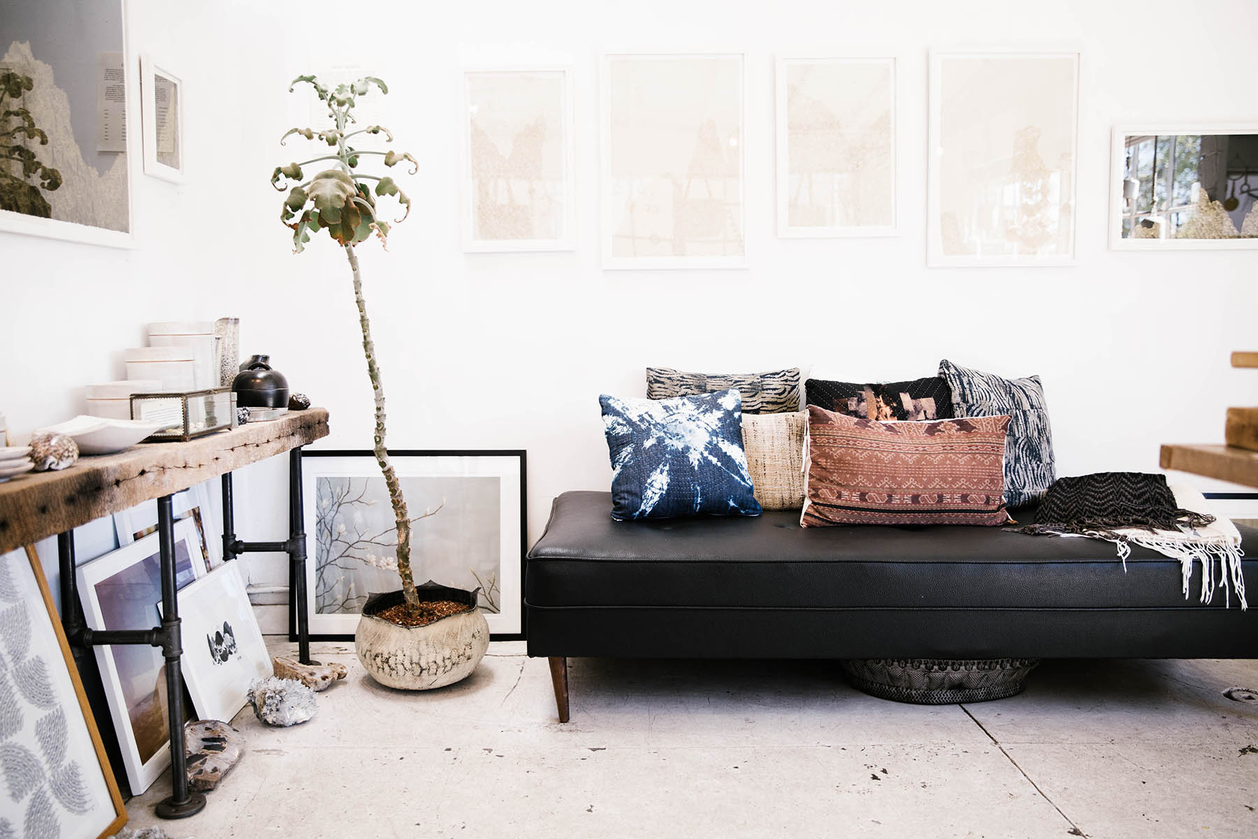 boho decor at Esqueleto store in Temescal Alley, Oakland