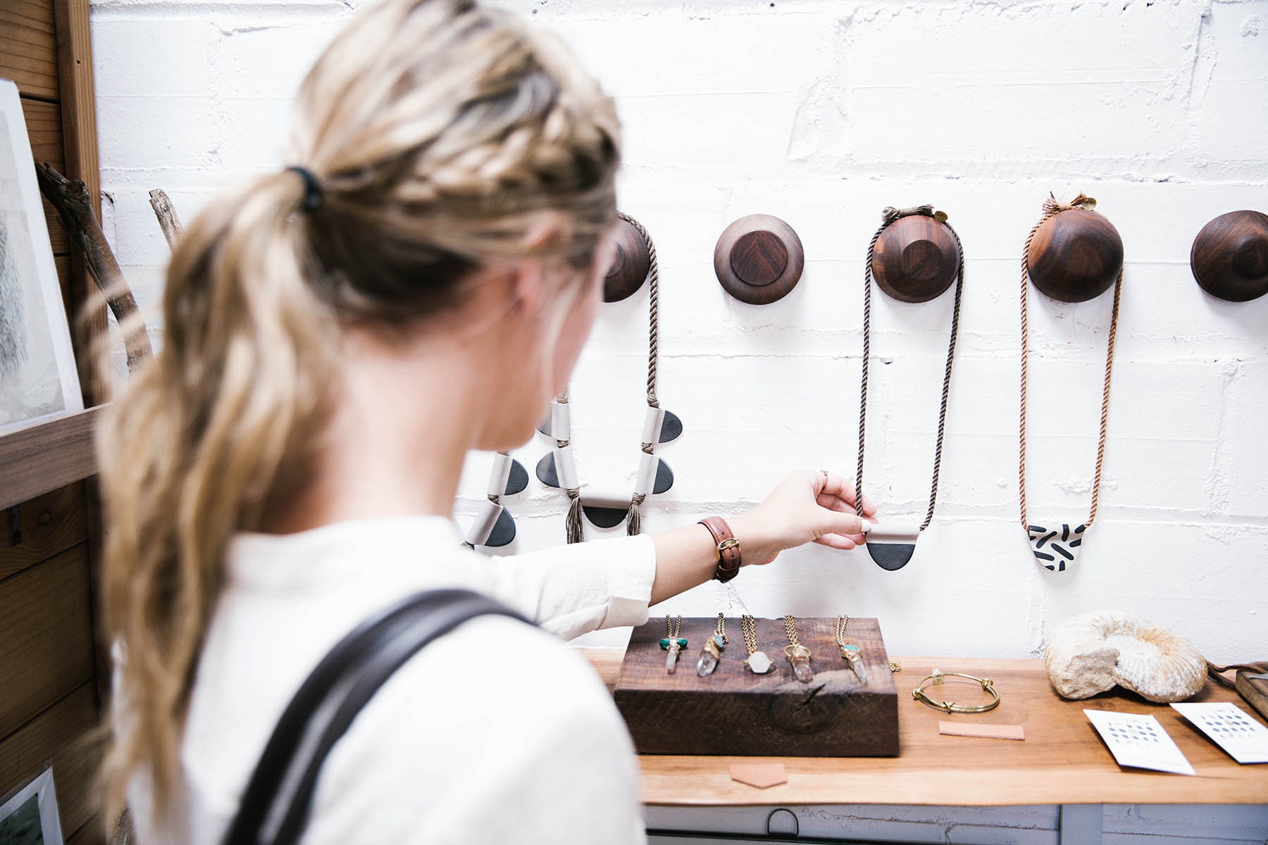 Marisa Mason jewelry designer store in Temescal Alley, Oakland