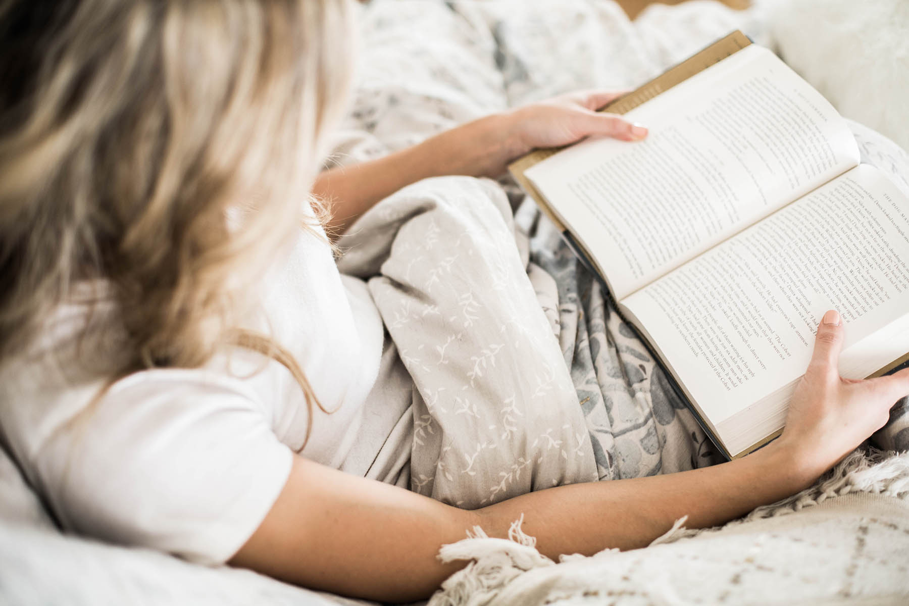 reading in bed