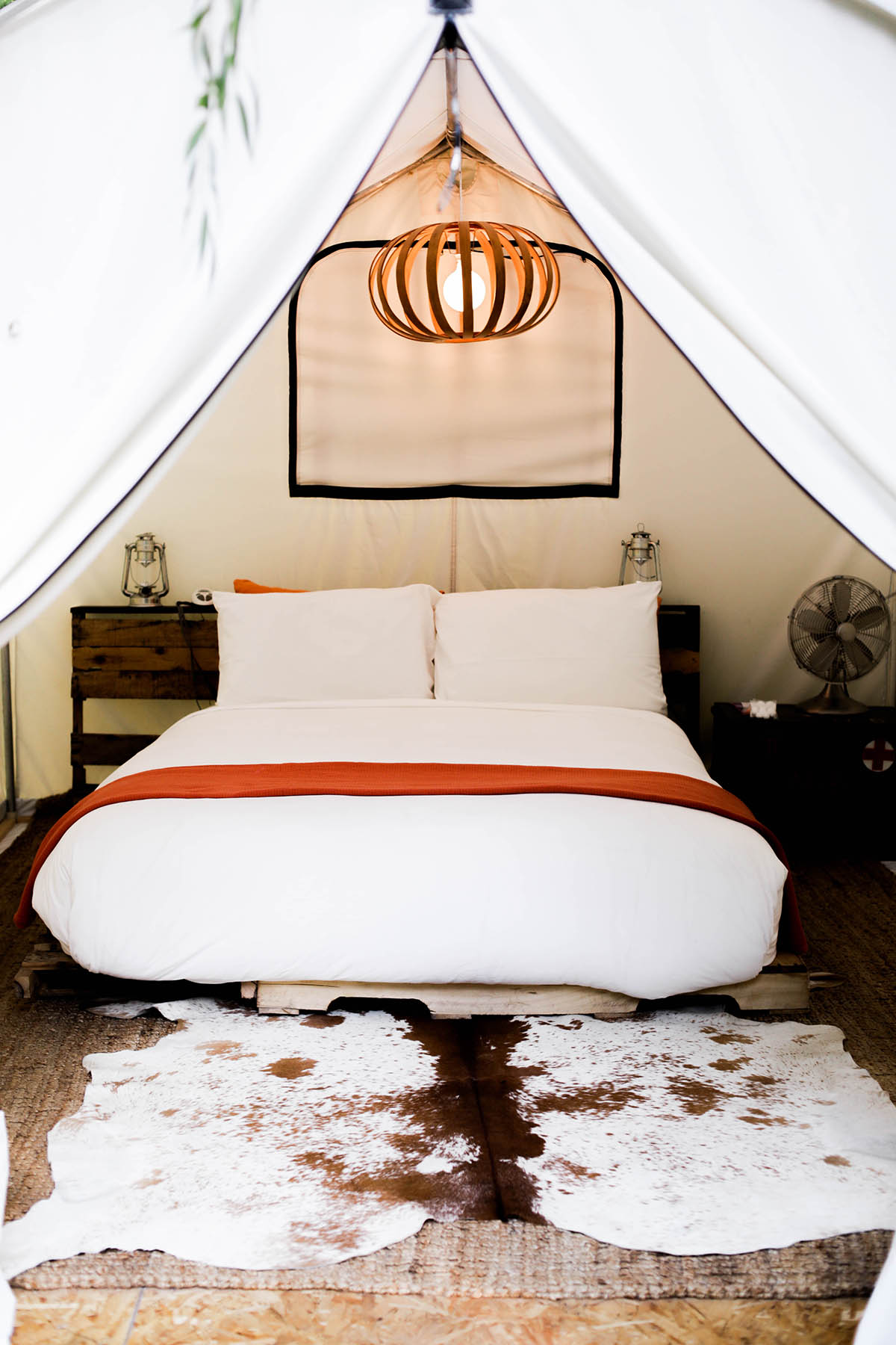 glamping tents at boon hotel + spa guerneville