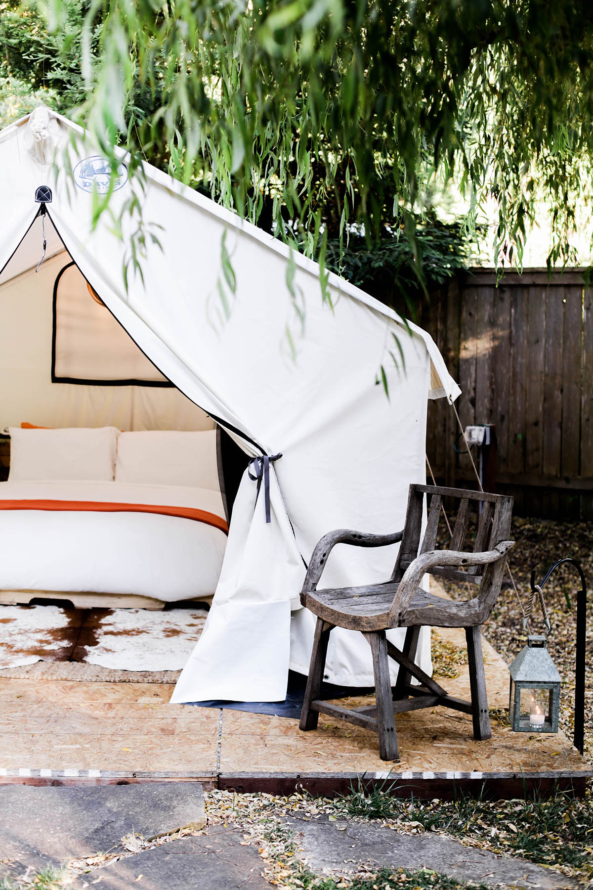 glamping tents at boon hotel + spa guerneville