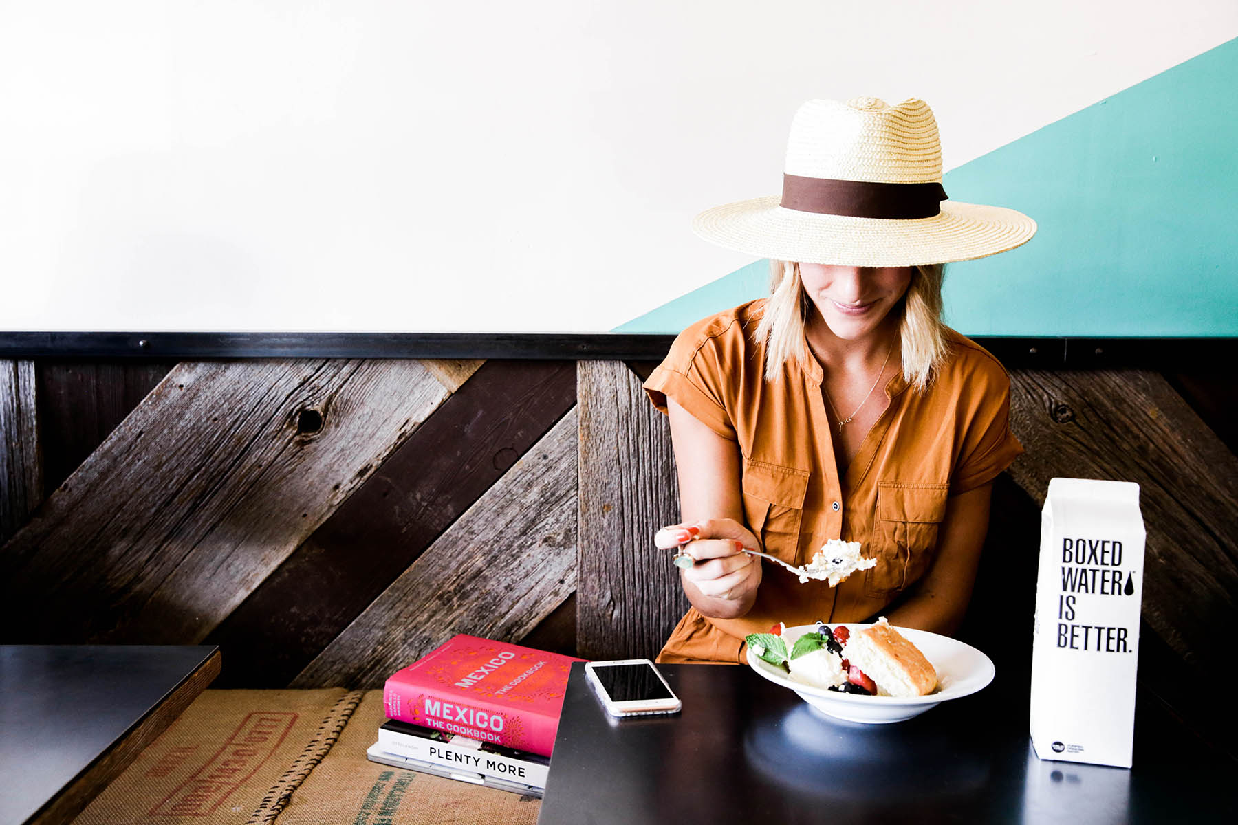 Amanda Holstein at big bottom market in Guerneville, Sonoma County, California