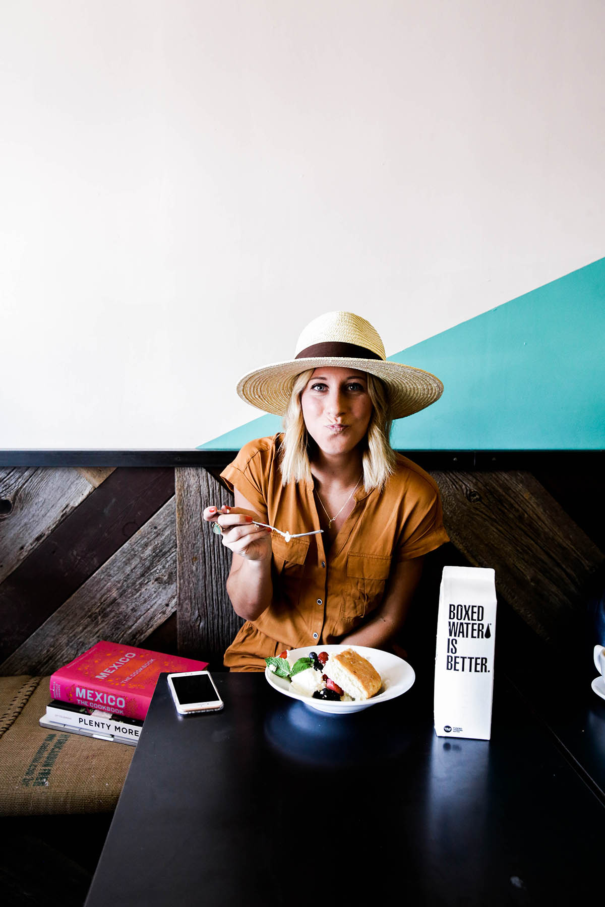 Amanda Holstein at big bottom market in Guerneville, Sonoma County, California