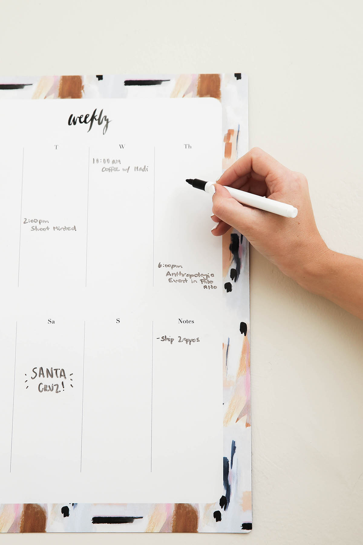 our heiday magnetic agenda calendar