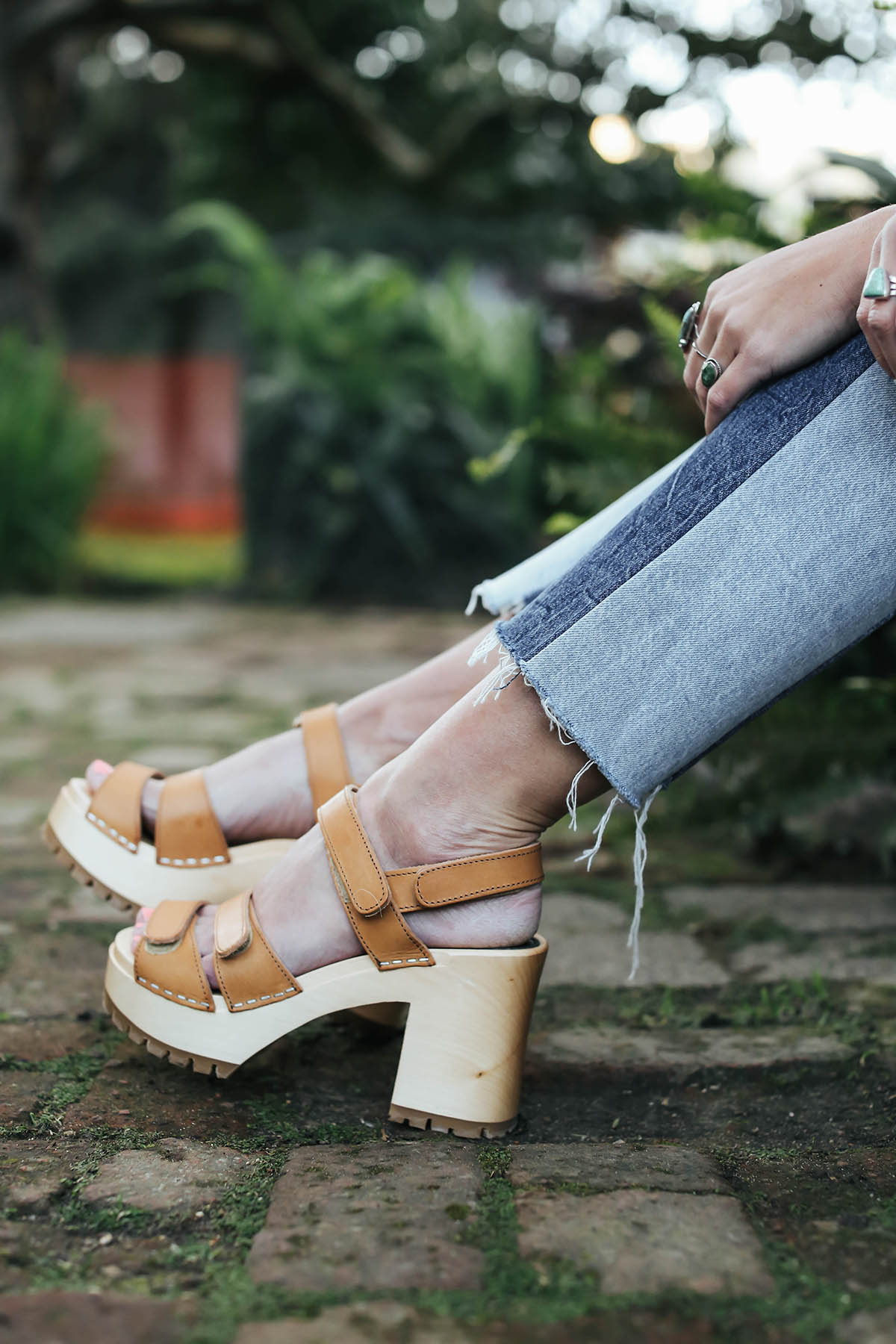 urban outfitters spring trends swedish clogs and patchwork denim