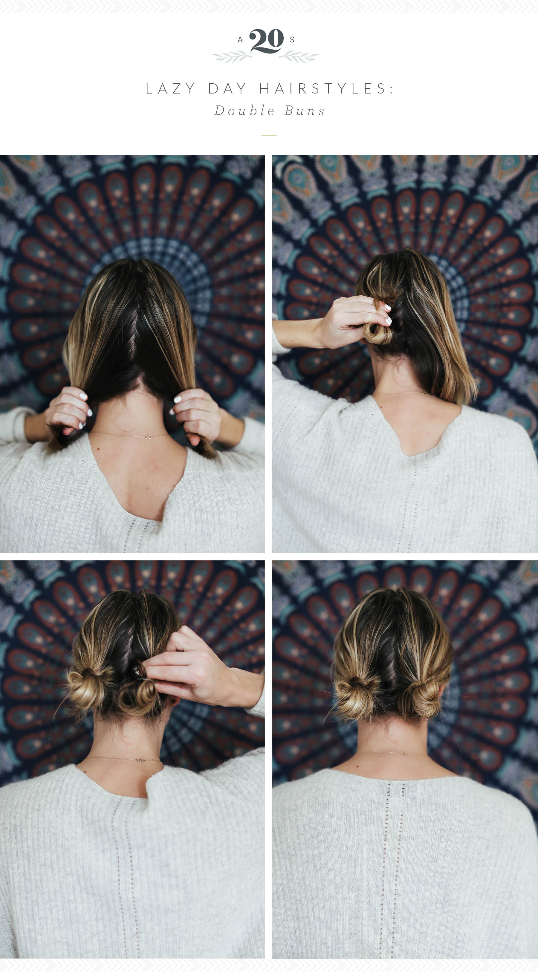 3 Easy Hairstyles For Lazy Days Advice From A Twenty Something