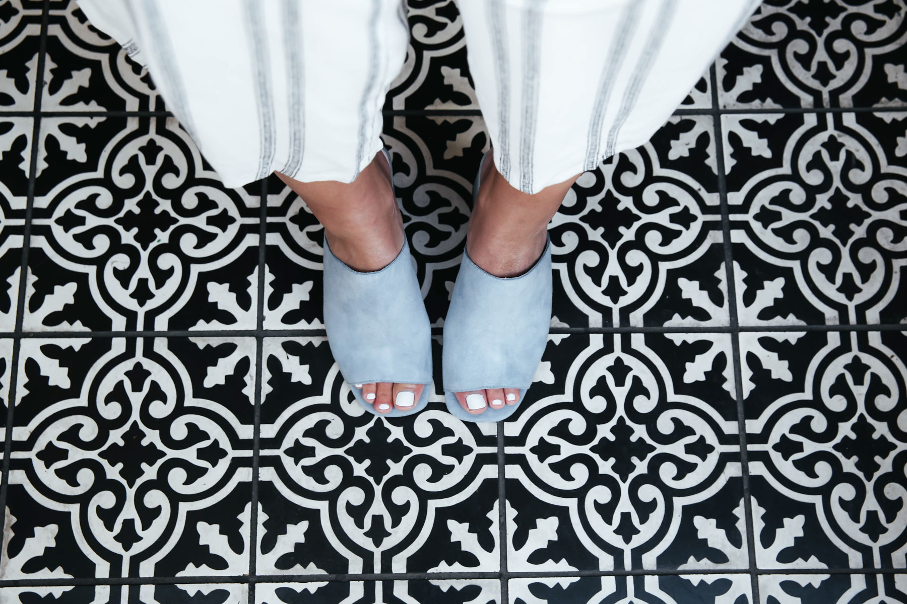 mexican tile and jeffrey campbell mules