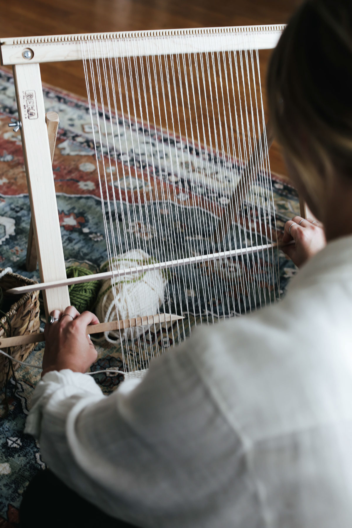 fiber art weaving