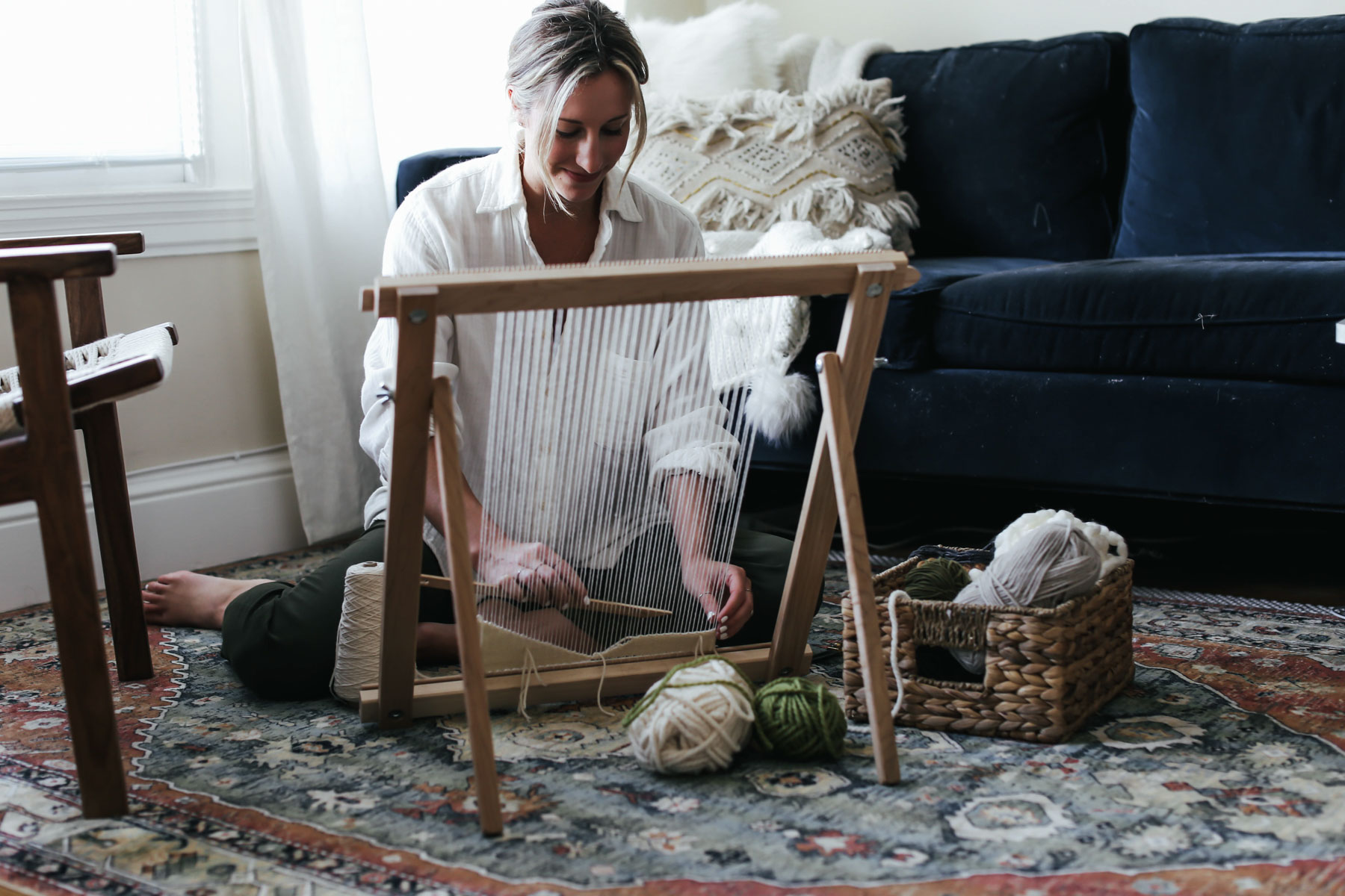 fiber art weaving