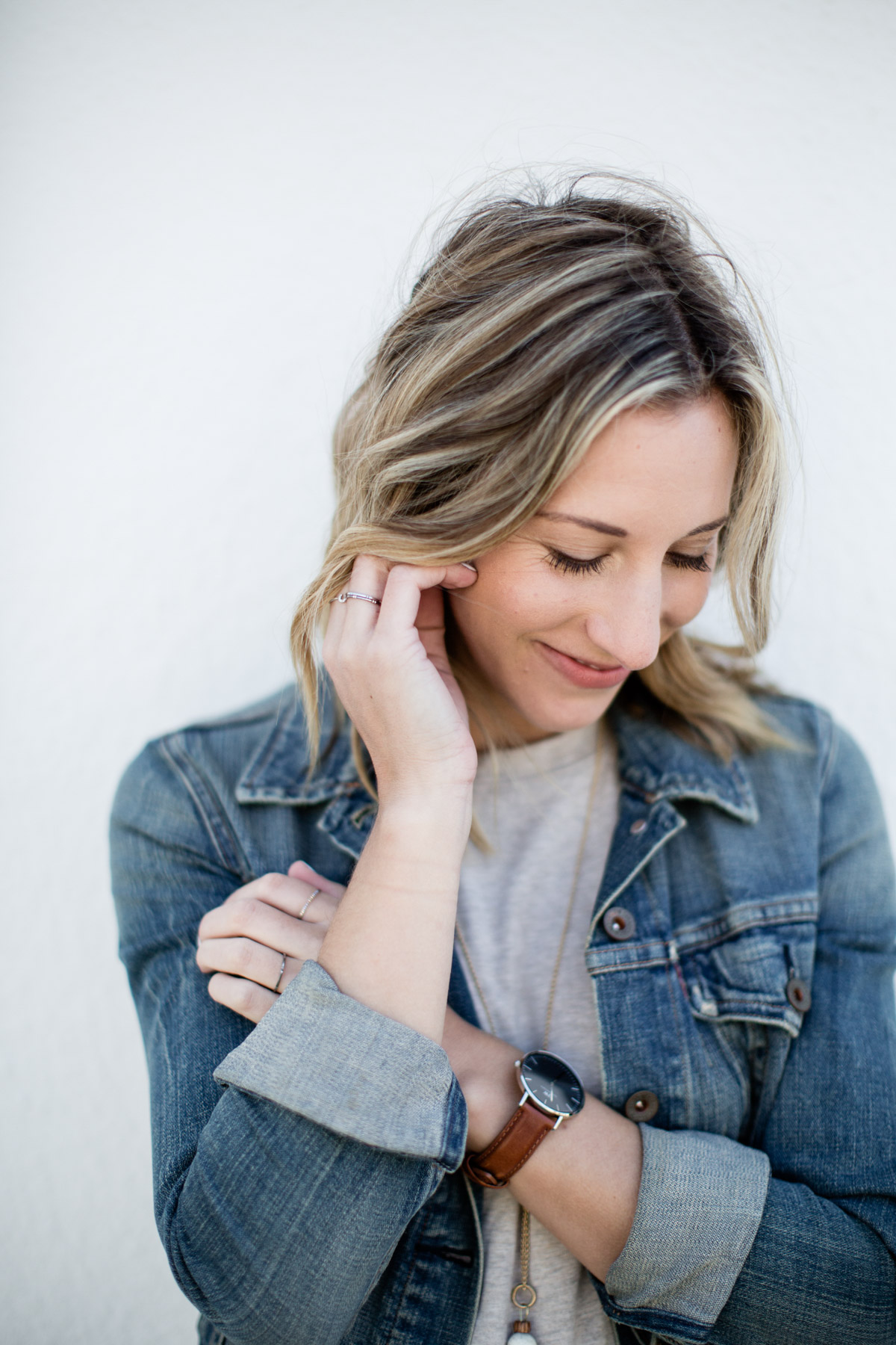 silver stacking rings