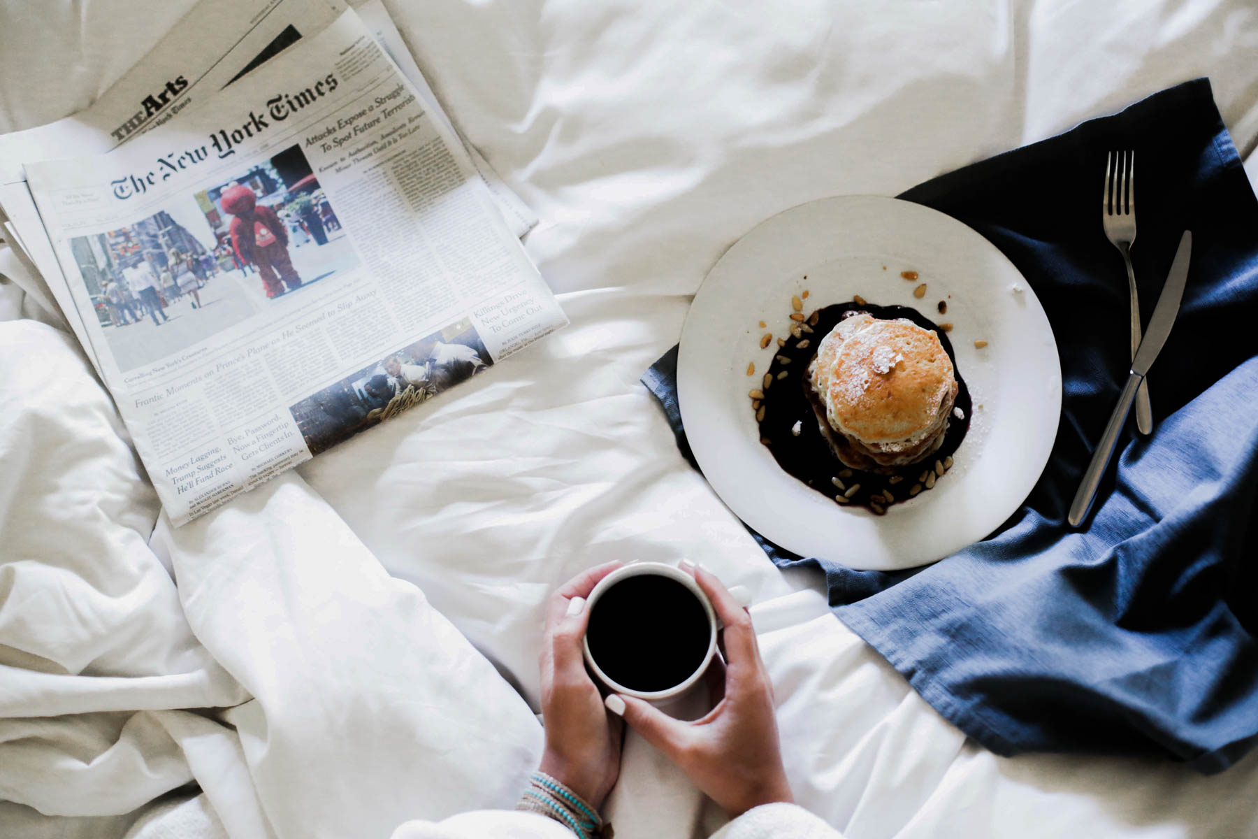 breakfast in bed