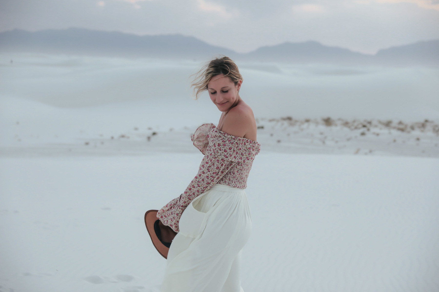 southwest road trip in White Sands, NM with urban outfitters #uoroadtrip