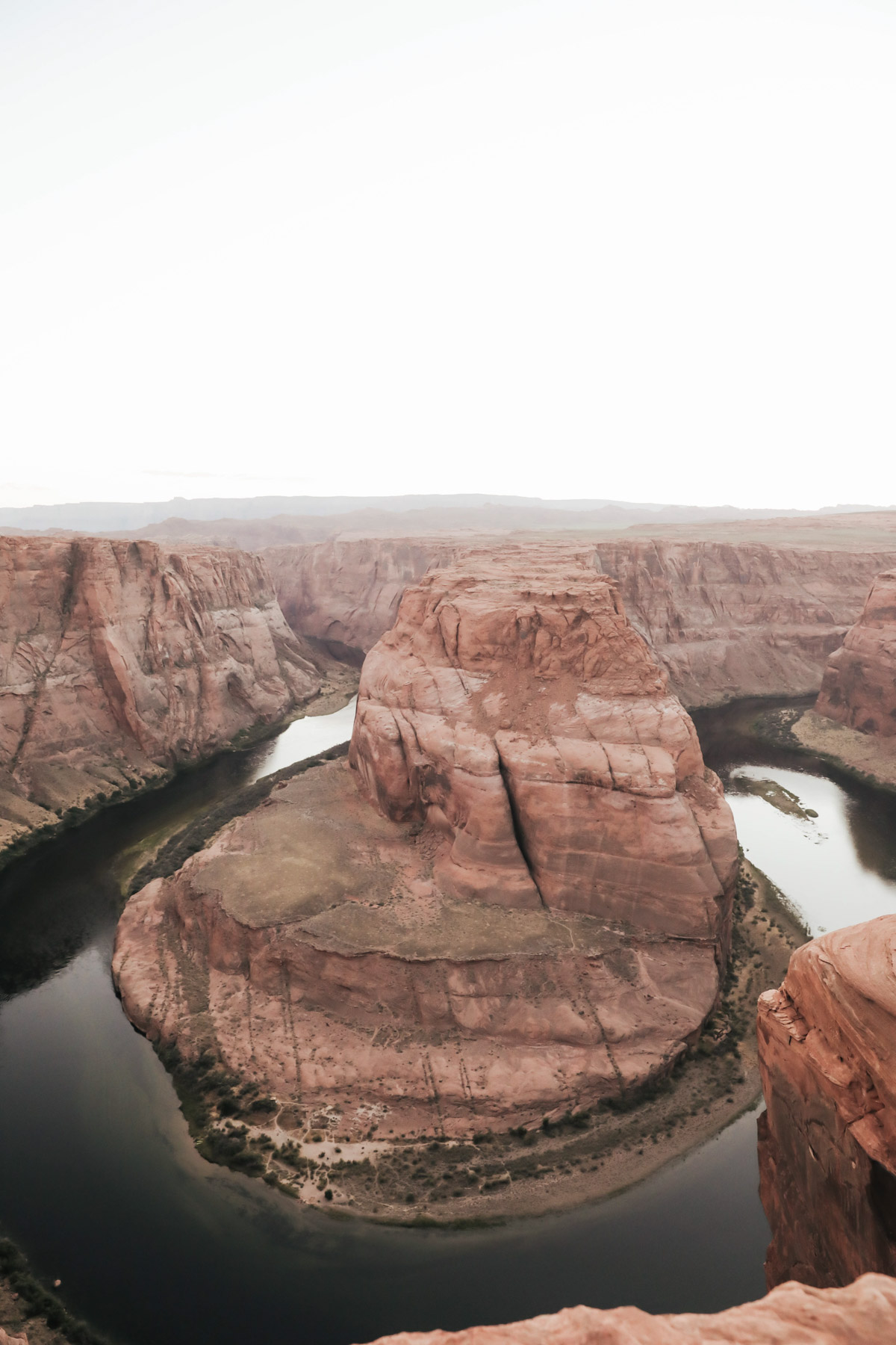 southwest road trip at Horseshoe Bend, Page, Arizona