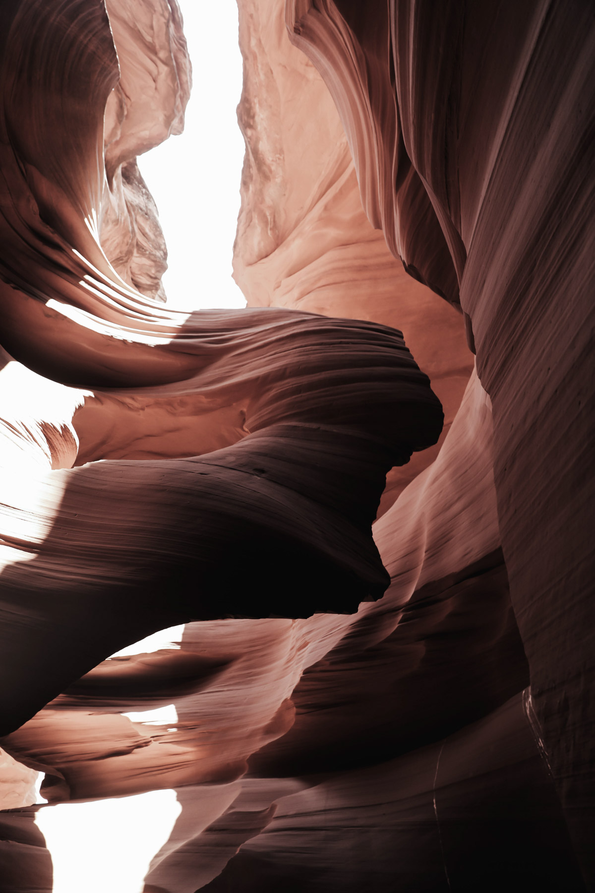 southwest road trip to Lower Antelope Canyon, Page, Arizona