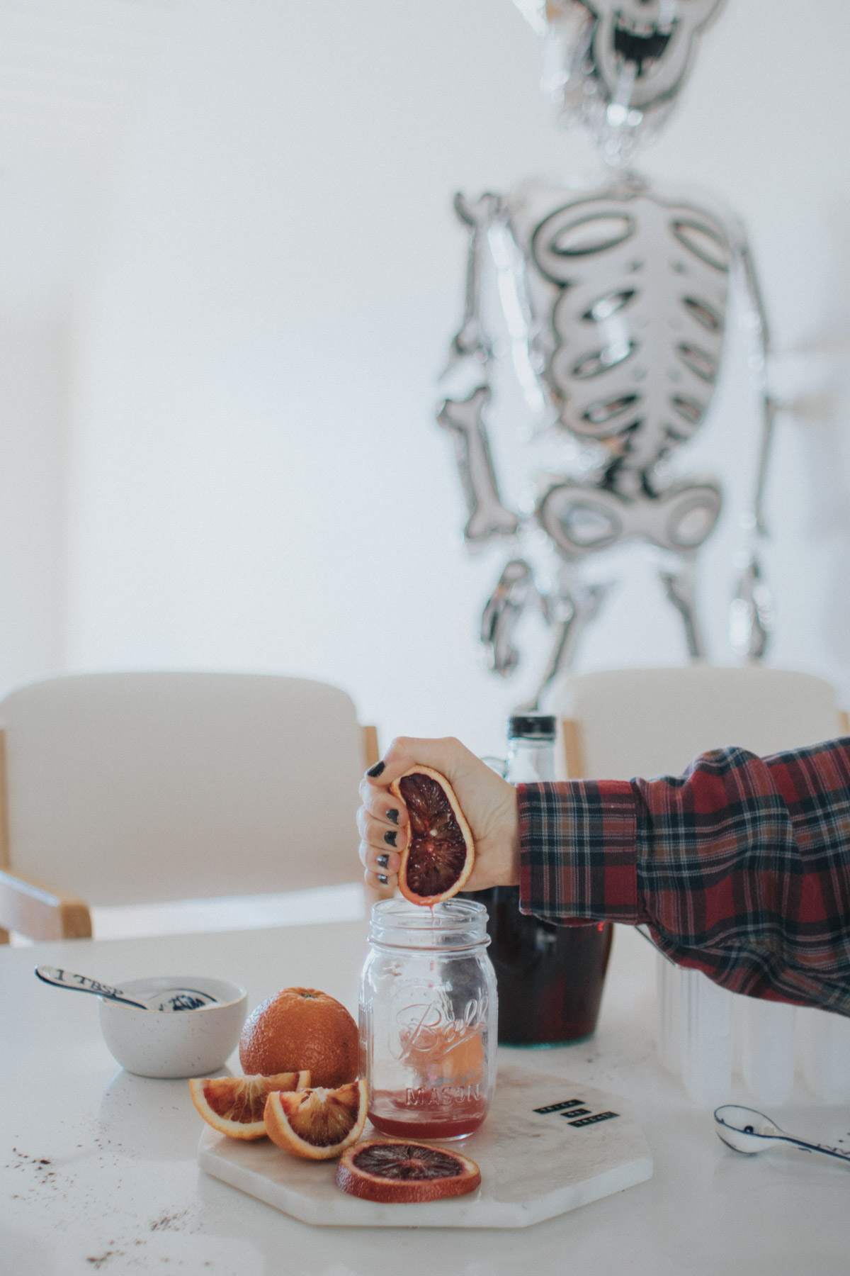 blood orange popsicles halloween recipe