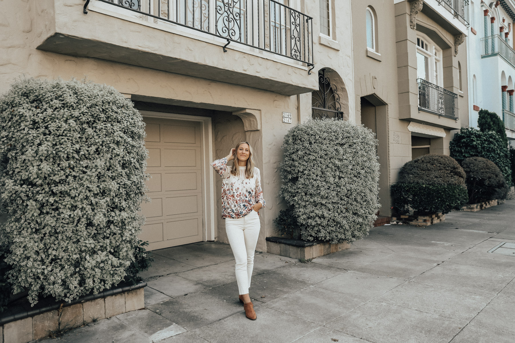 fall color trend rust & ivory outfit