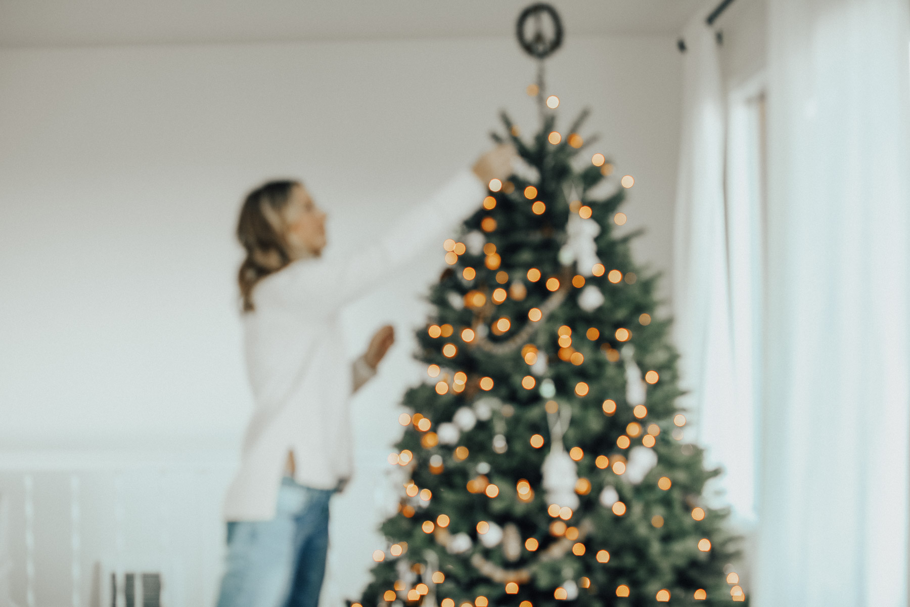 bohemian christmas tree on Advice from a 20 Something