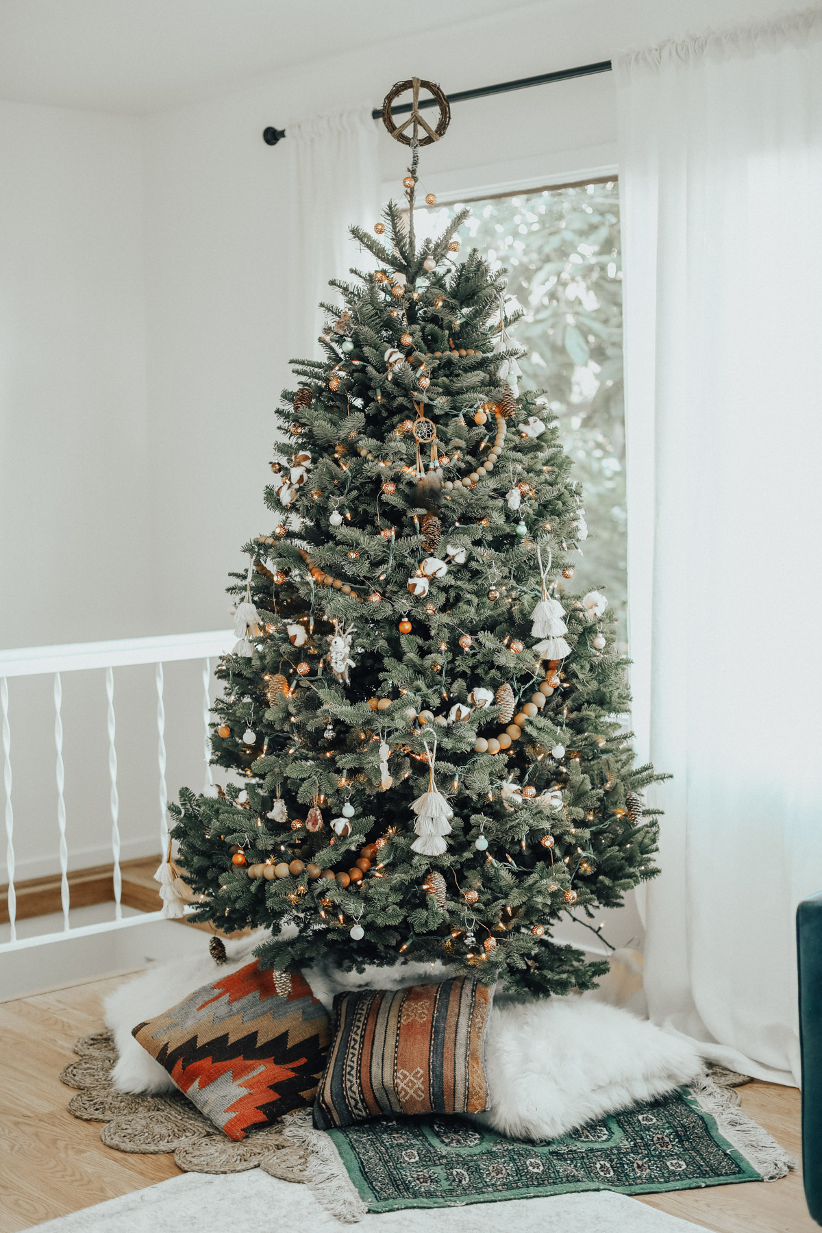 bohemian christmas tree on Advice from a 20 Something