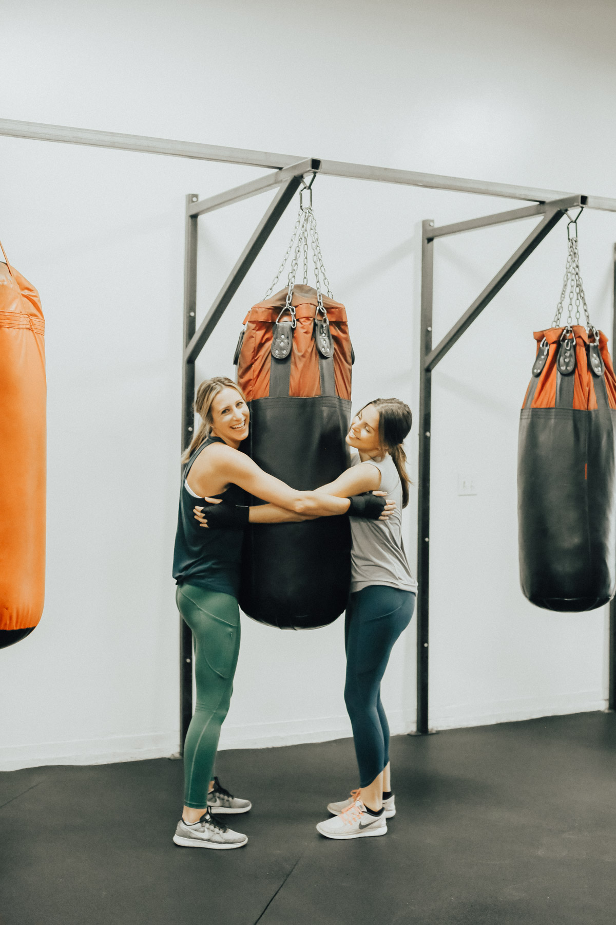 new workout class boxing in Athleta