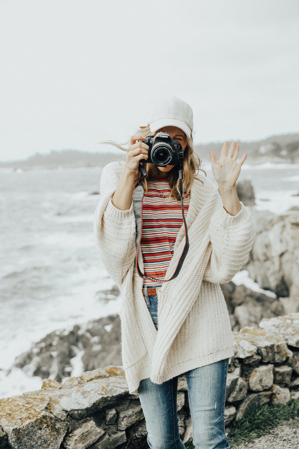 road trip outfit with madewell tee