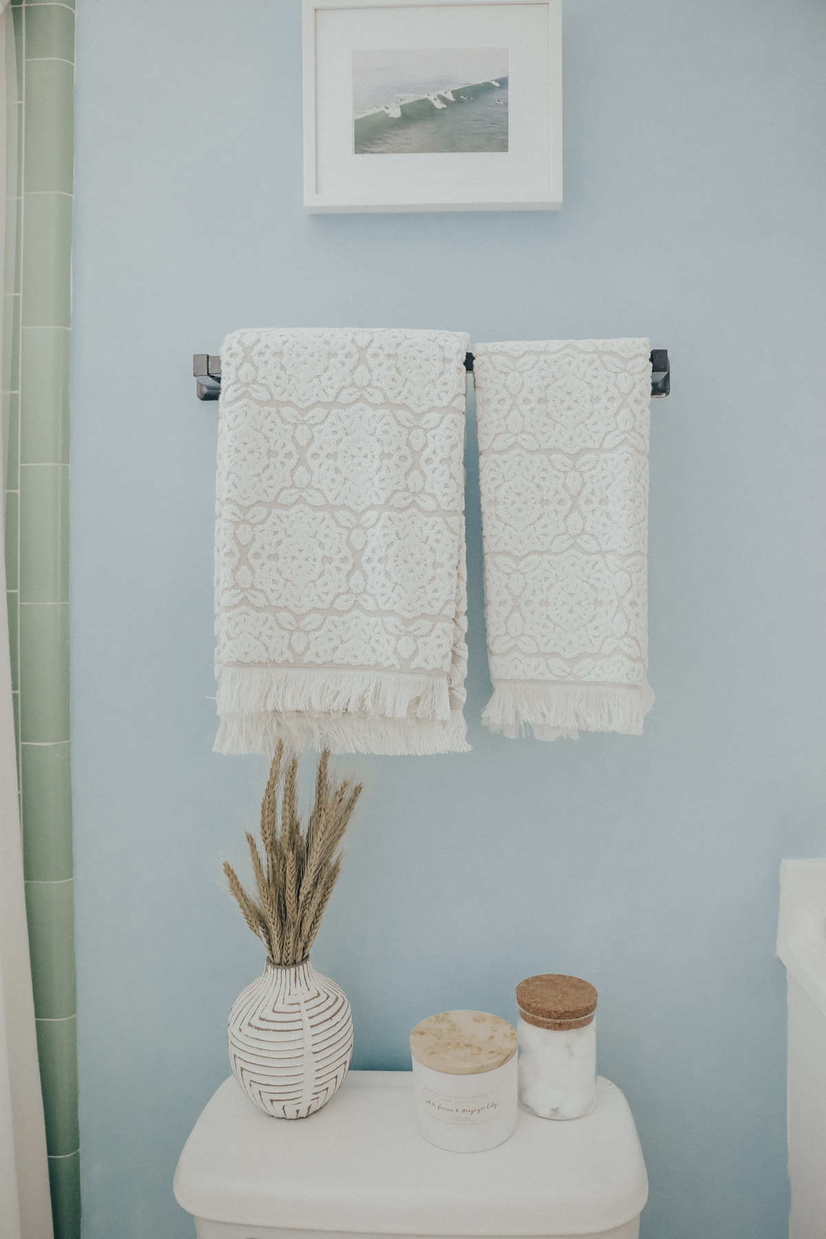 rental bathroom makeover before and after DIY