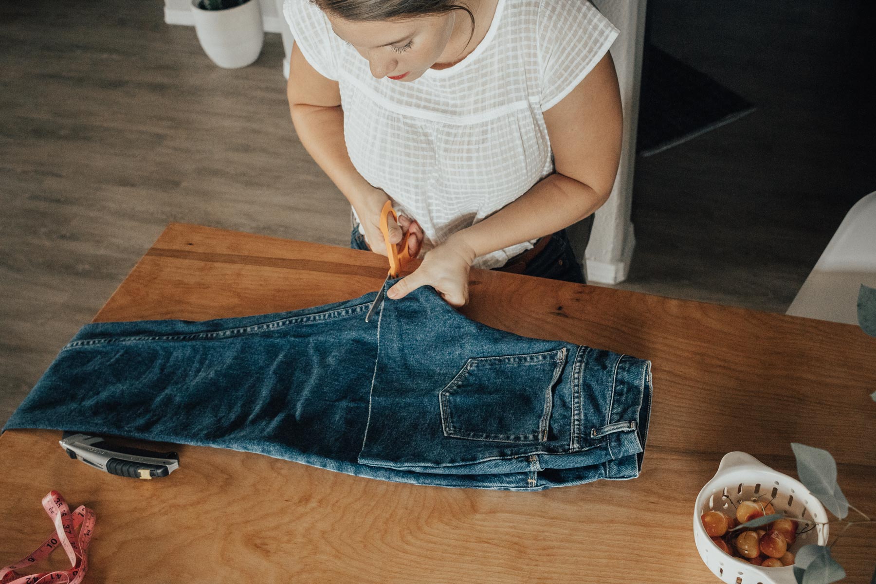 really high waisted shorts