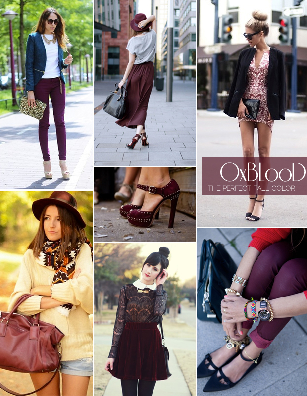 Fall Trend: Oxblood…Can’t we just call it maroon?