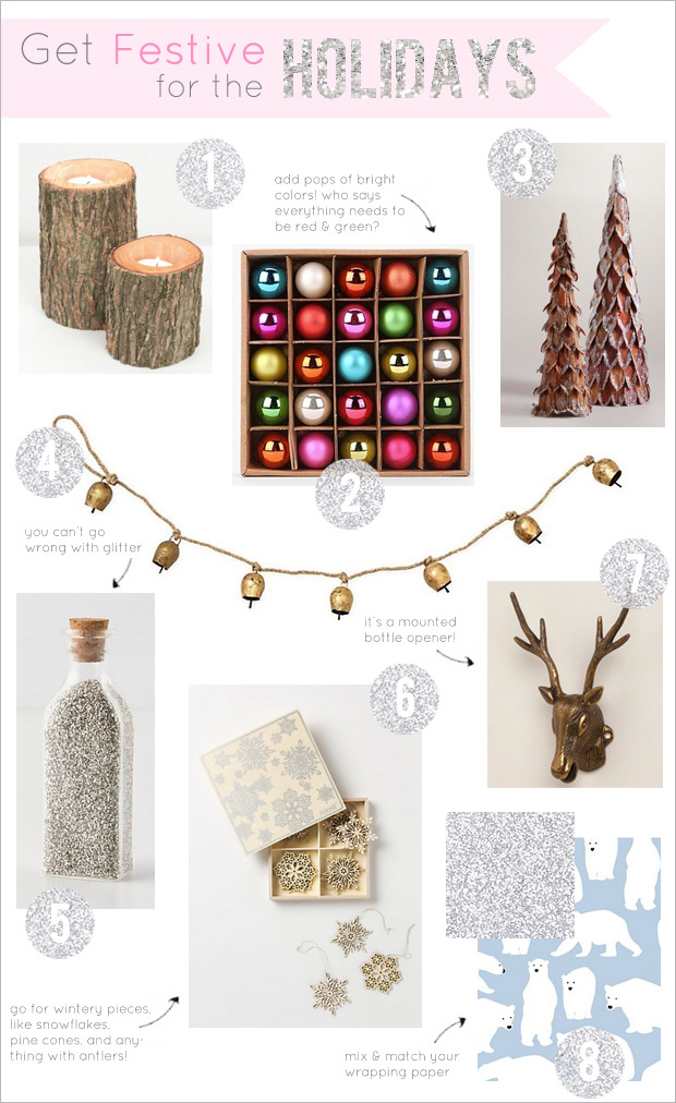 8 Holiday Decorations Under $25